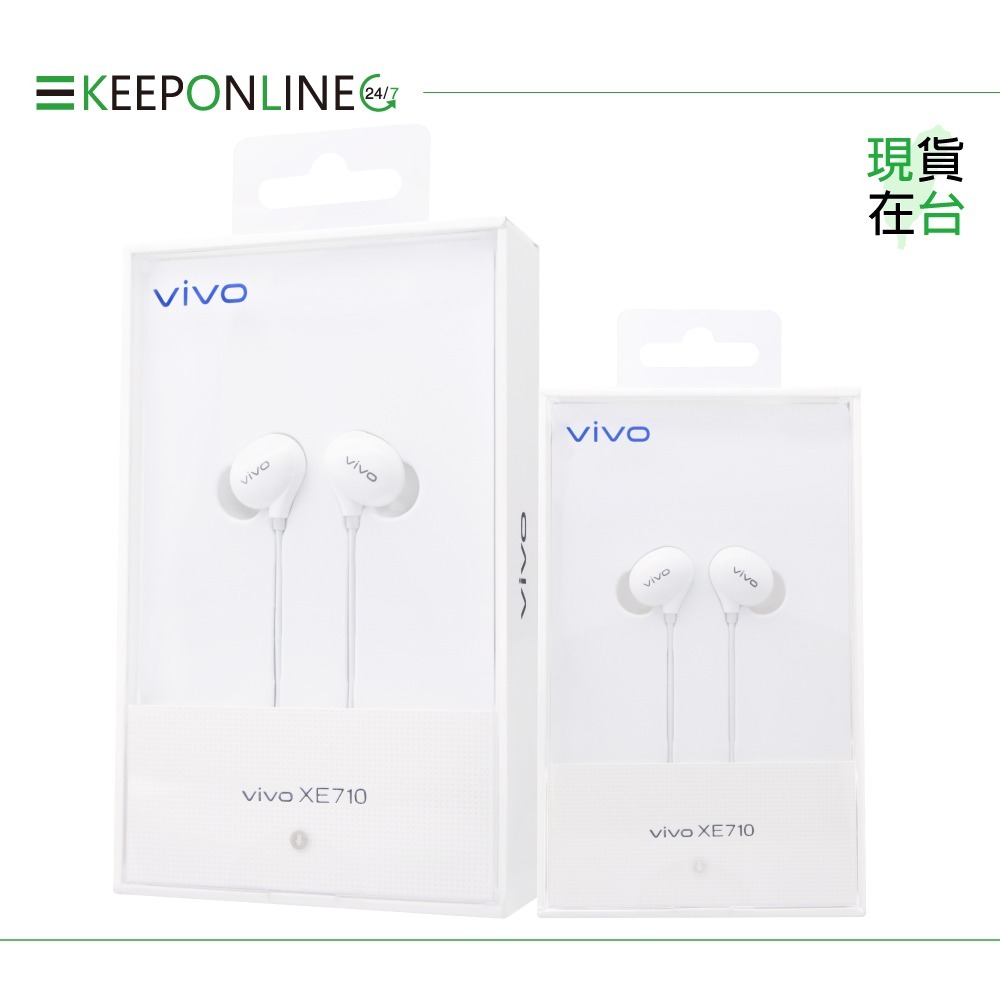 VIVO 原廠 Type-C 入耳式耳機 HiFi立體聲 - 白【XE710】盒裝-細節圖3