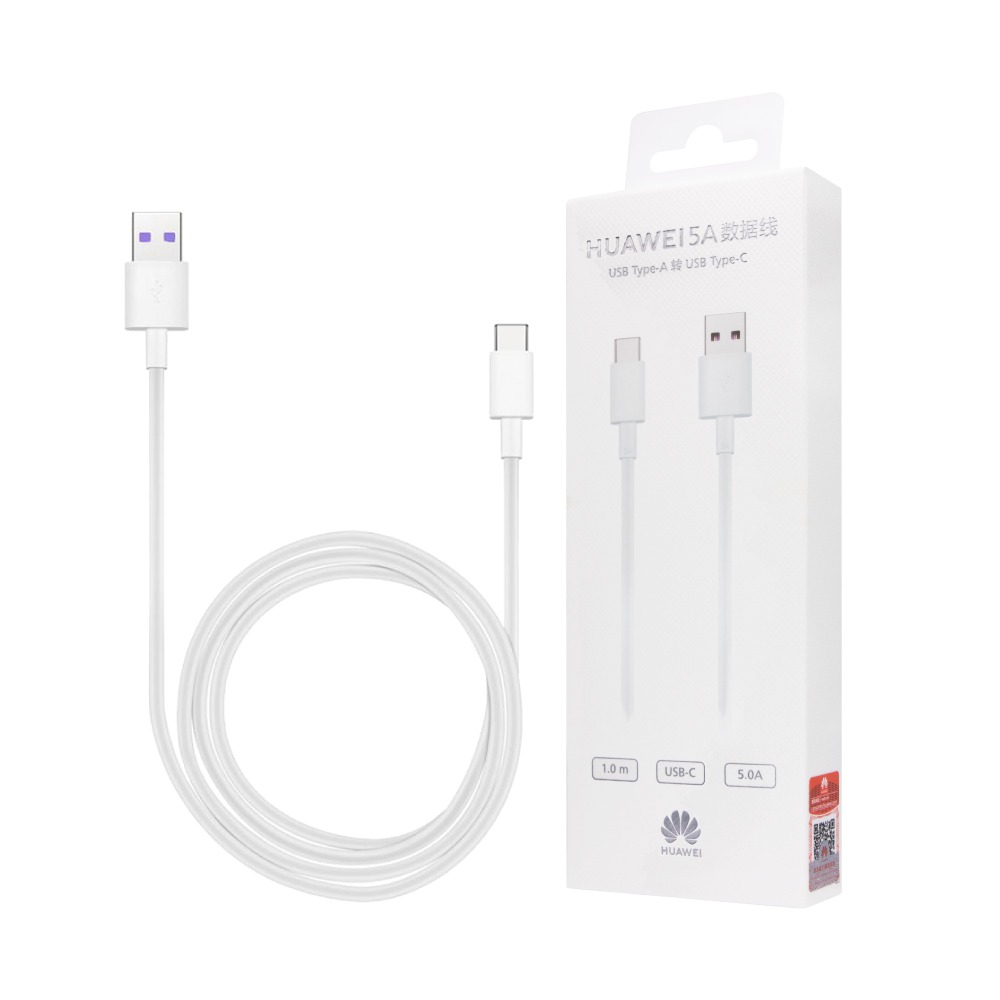 Huawei華為 原廠 5A USB-A to Type-C 超級快充充電線AP71 - 1m【盒裝】-細節圖2