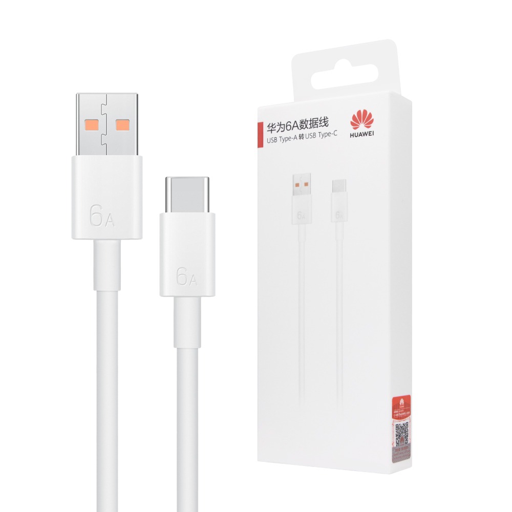 Huawei華為 原廠 6A USB-A to Type-C 超級快充充電線CC790 - 1m【盒裝】-細節圖2