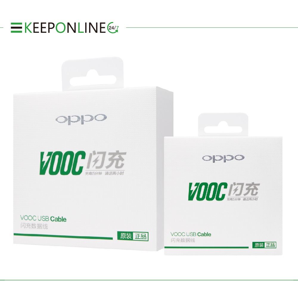 OPPO 原廠DL118 Micro USB充電線,支持VOOC 5V/4A閃充 (盒裝)-細節圖2