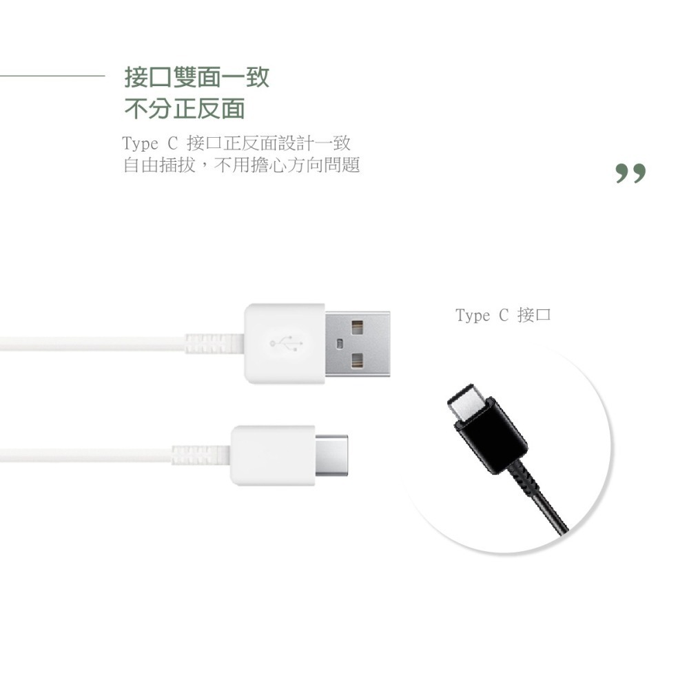 【2入】Samsung 三星製造 Type C to USB-A 快充充電線 (密封袋裝)-細節圖11