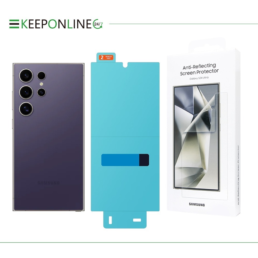 Samsung 原廠公司貨 S24 Ultra / S24+ / S24 抗反光螢幕保護貼 (內有2片保護貼)【盒裝】-規格圖8