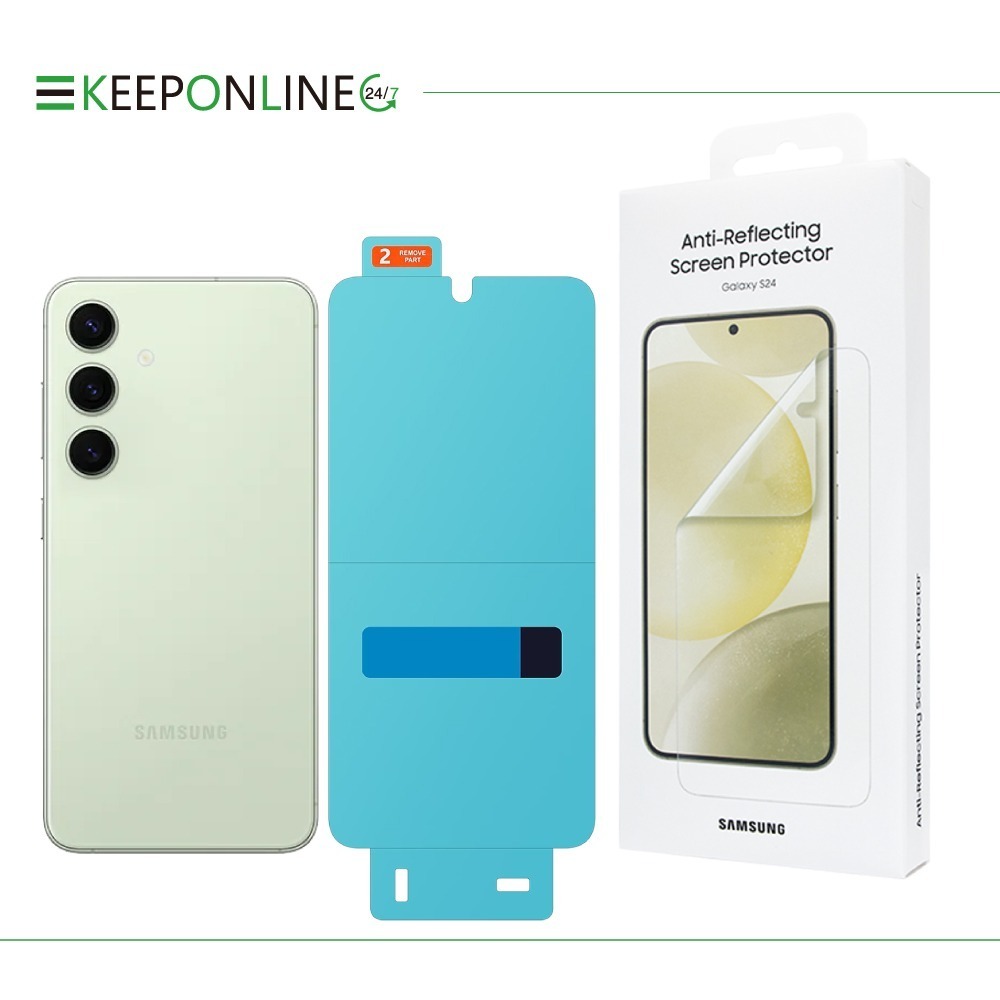 Samsung 原廠公司貨 S24 Ultra / S24+ / S24 抗反光螢幕保護貼 (內有2片保護貼)【盒裝】-規格圖8