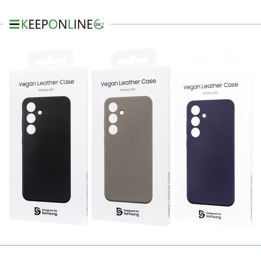 Samsung三星 原廠盒裝 純素皮革保護殼 for S24 Ultra / S24+ / S24 5G (公司貨)-細節圖6