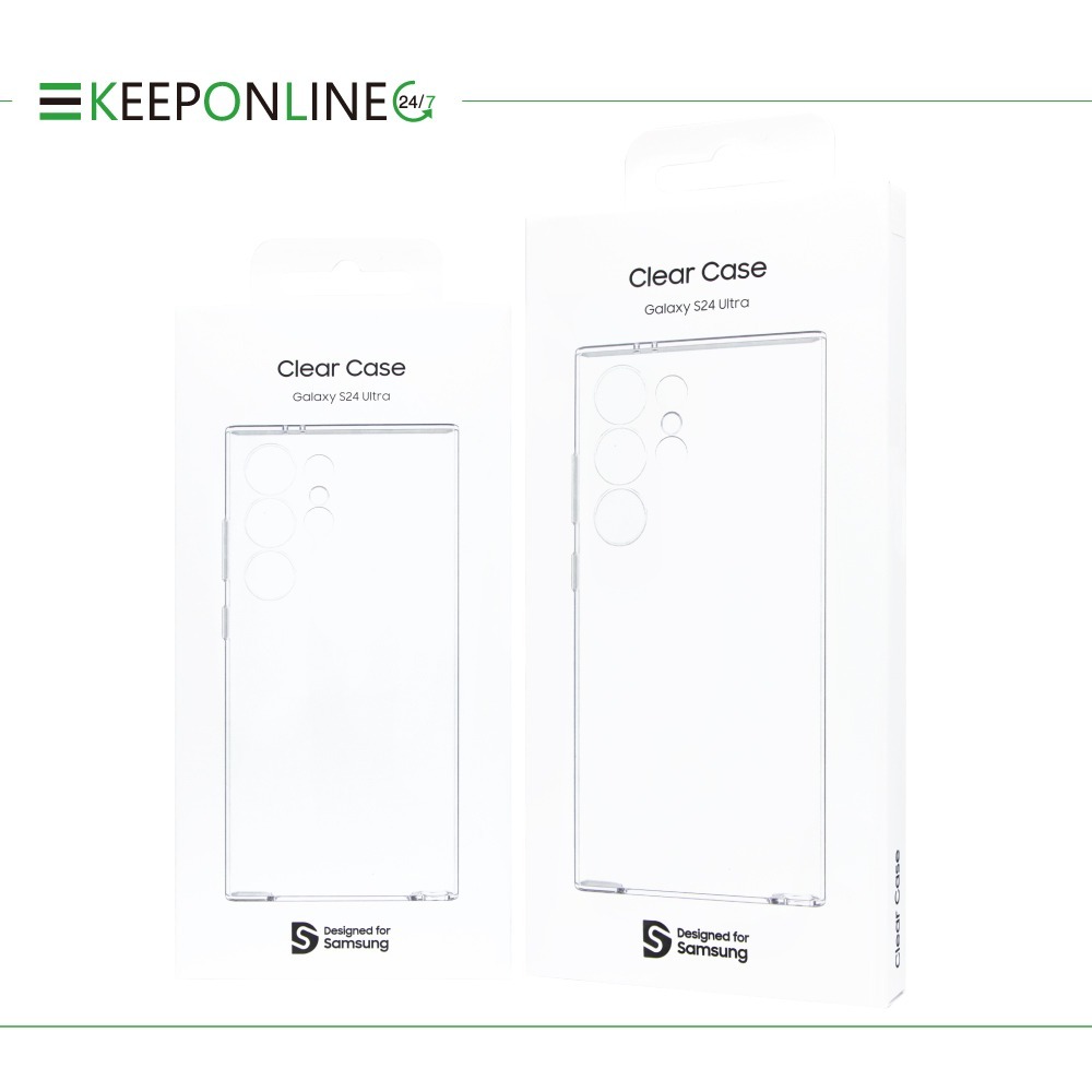 Samsung三星 原廠盒裝 透明保護殼 for S24 Ultra / S24+ / S24 5G (公司貨)-細節圖2