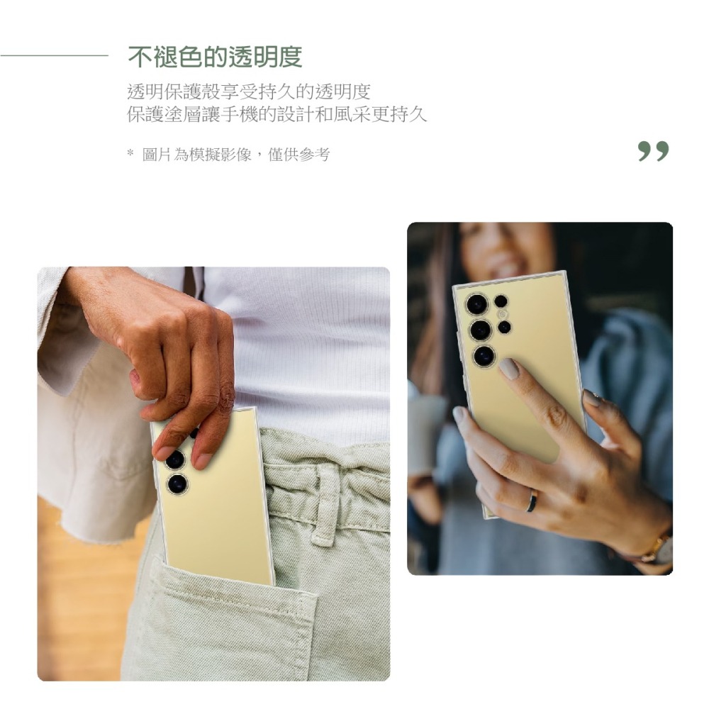 Samsung三星 原廠盒裝 透明保護殼 for S24 Ultra / S24+ / S24 5G (公司貨)-細節圖7