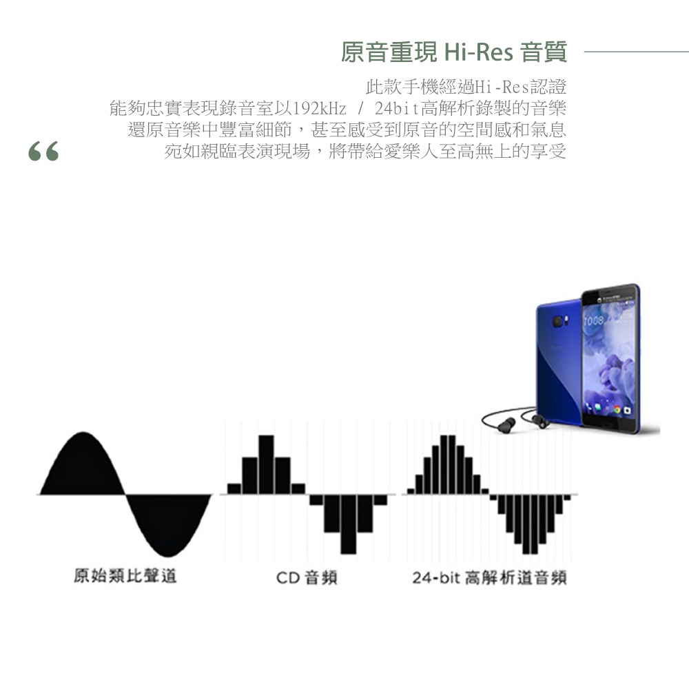 HTC原廠 Type C 超聲動入耳式耳機【密封袋裝】MAX-320-細節圖8