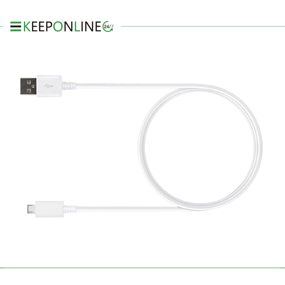 Samsung三星製造 白色新版 Micro USB 充電線-1公尺【適用三星Note/S系列】-細節圖3