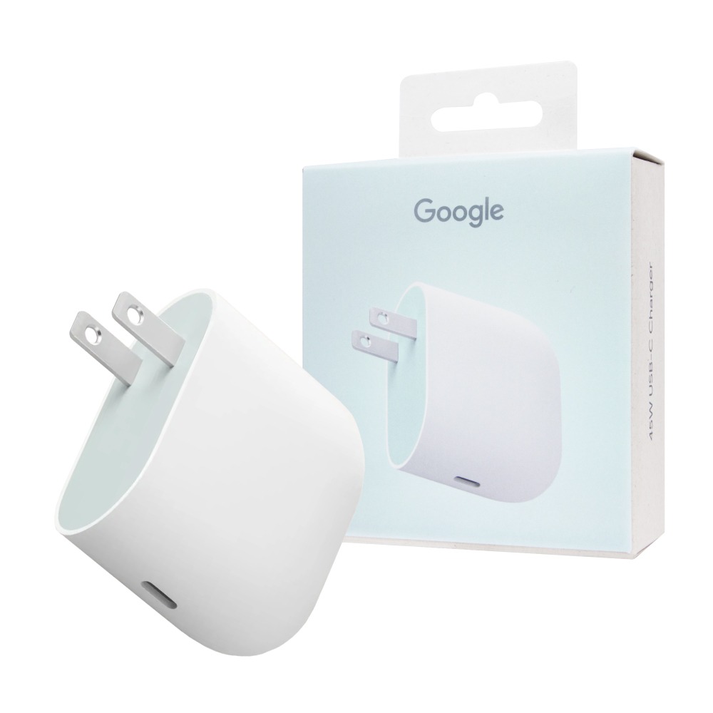 Google 原廠代理商保固 45W USB-C 充電器 GW8L7【盒裝】白色-細節圖2