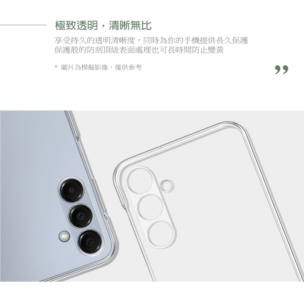 Samsung 三星正原廠盒裝 A16 5G 透明保護殼 QA166 (台灣公司貨)-細節圖9