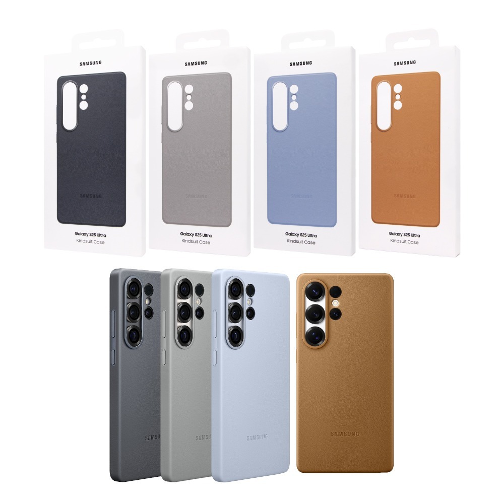 Samsung 原廠公司貨 S25 Ultra/ S25+/ S25 純素皮革保護殼【盒裝】VS938/936/931-細節圖2