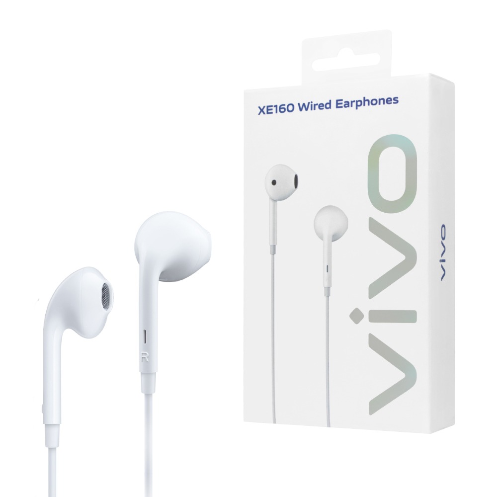 VIVO 台灣原廠 Type-C 半入耳式耳機 一鍵線控 - 白【XE160】盒裝-細節圖2