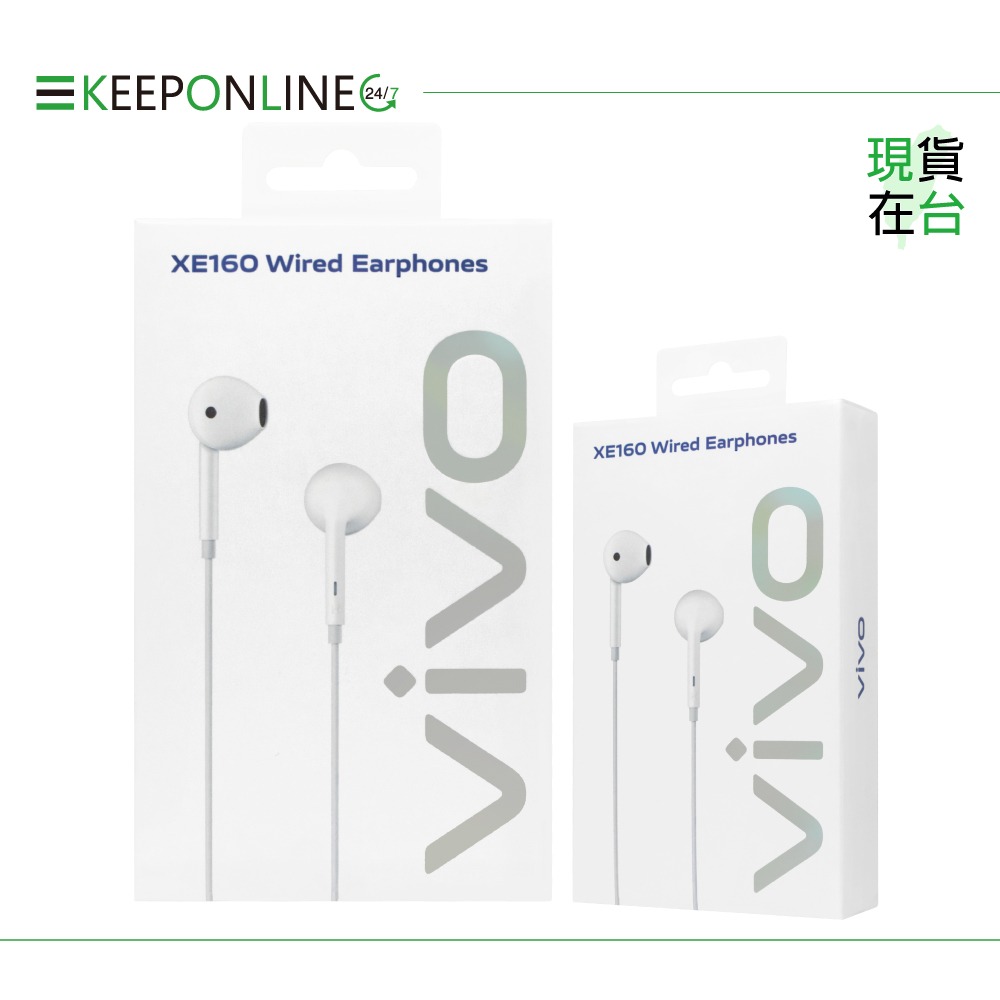 VIVO 台灣原廠 Type-C 半入耳式耳機 一鍵線控 - 白【XE160】盒裝-細節圖3