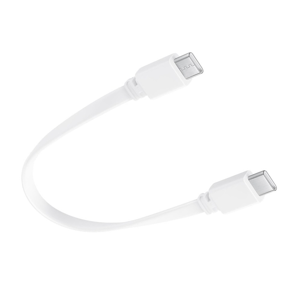 Samsung 三星製造 扁線 20cm行動電源專用充電線 Type C to Type C (密封袋裝)-細節圖2