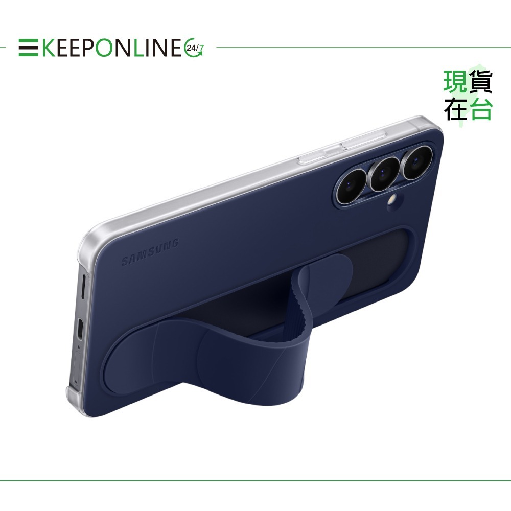 Samsung 原廠公司貨 S25 FE 立架式矽膠保護殼 ( 附指環帶 )【盒裝】EF-GS731-細節圖6