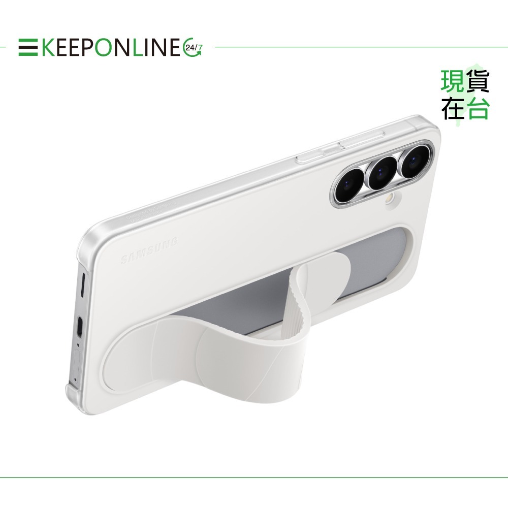 Samsung 原廠公司貨 S25 FE 立架式矽膠保護殼 ( 附指環帶 )【盒裝】EF-GS731-細節圖8