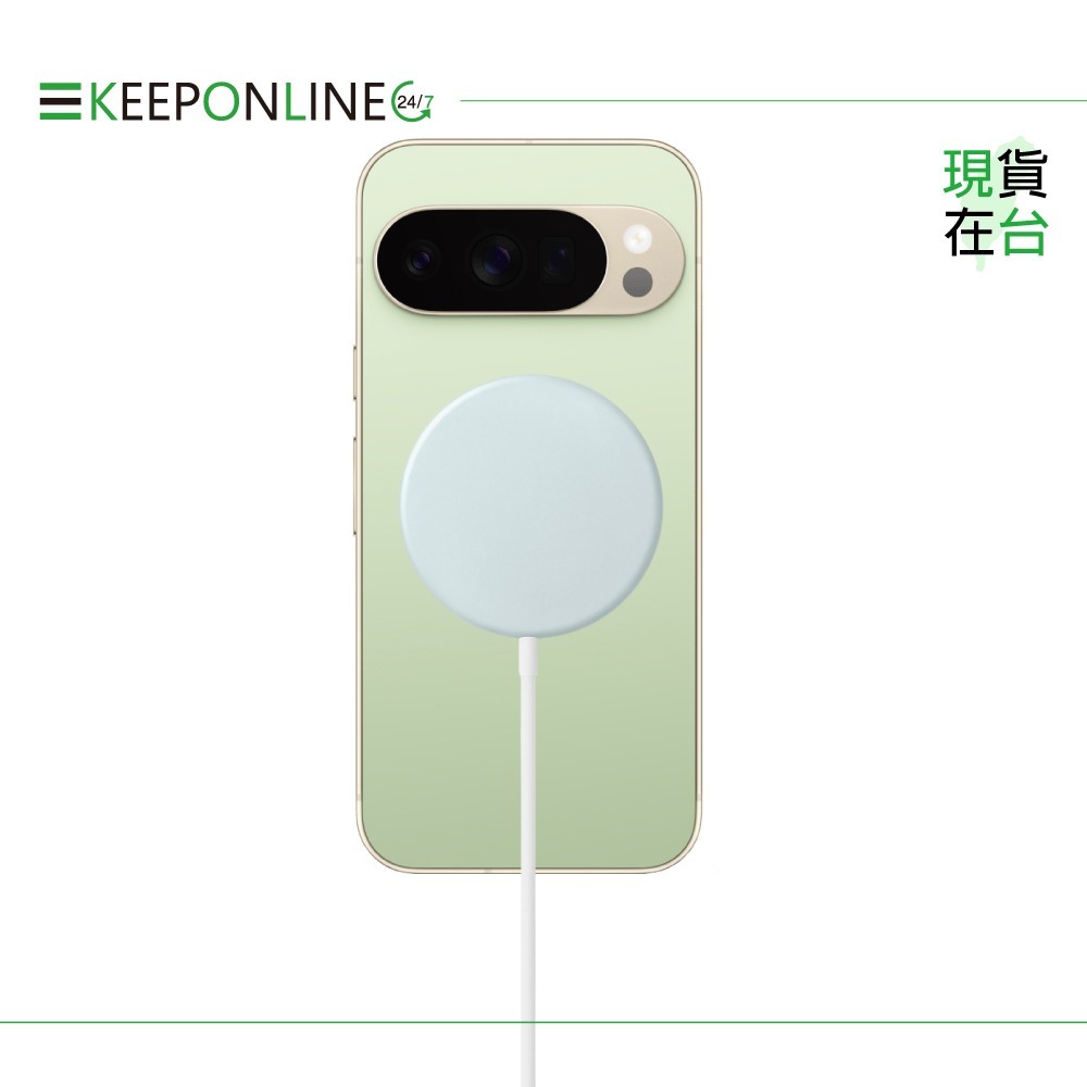 Google 原廠 Pixelsnap 磁吸充電器 1m - 迷霧灰 【台灣代理公司貨盒裝】GH5UG-細節圖7