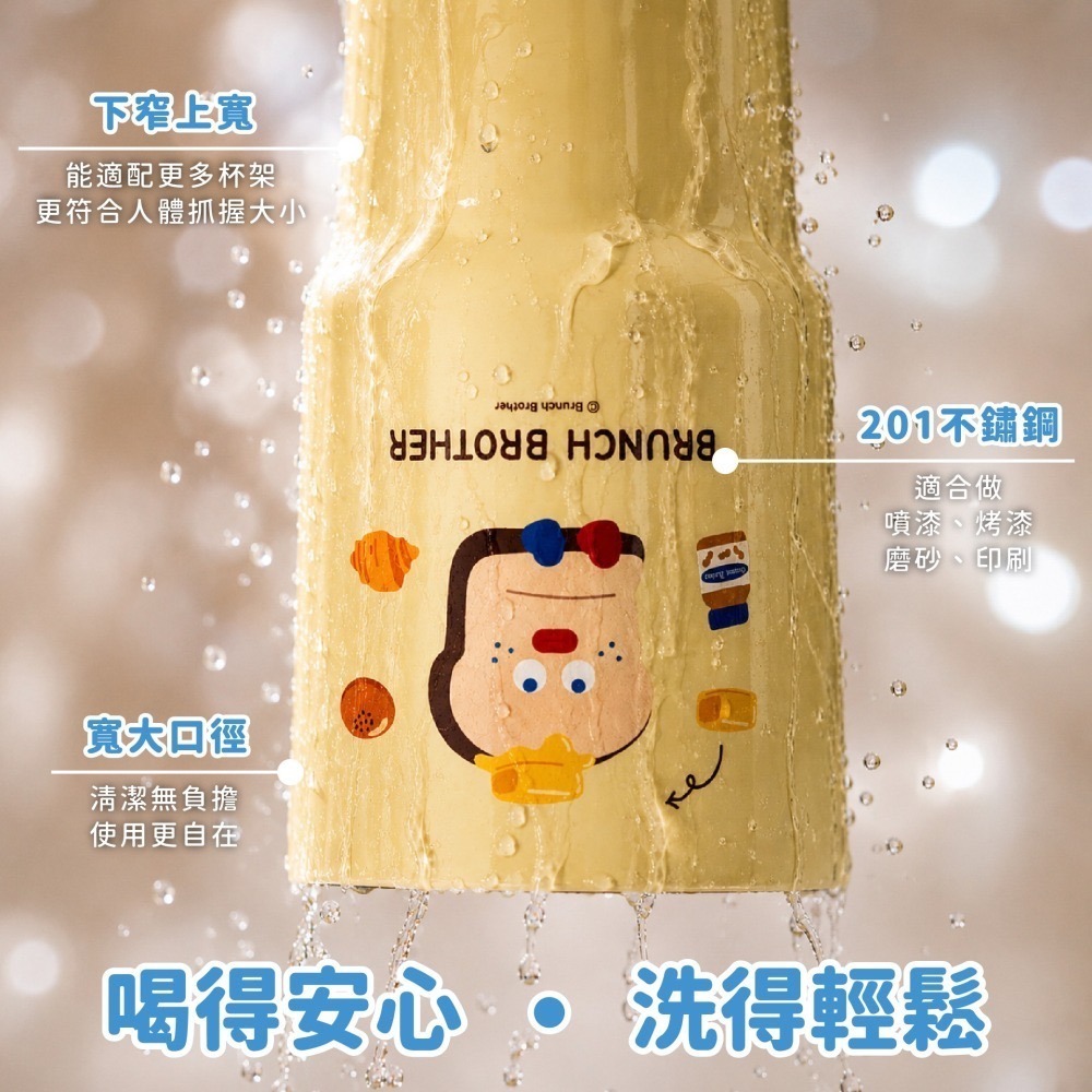 【限時購】【早午餐兄弟】隨行冰霸杯(吐司大哥款)-細節圖4