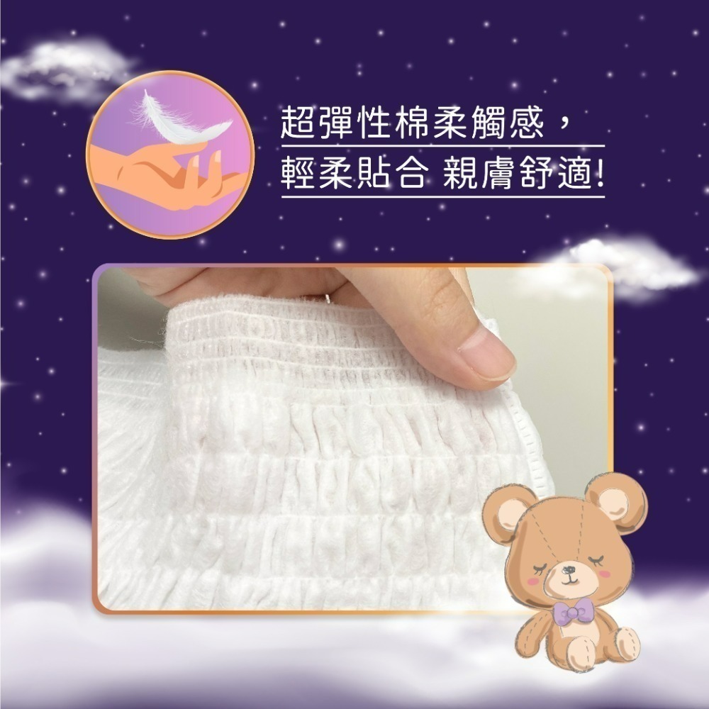 【三麗鷗】Hello Kitty 舒眠安睡褲2片/袋-細節圖3