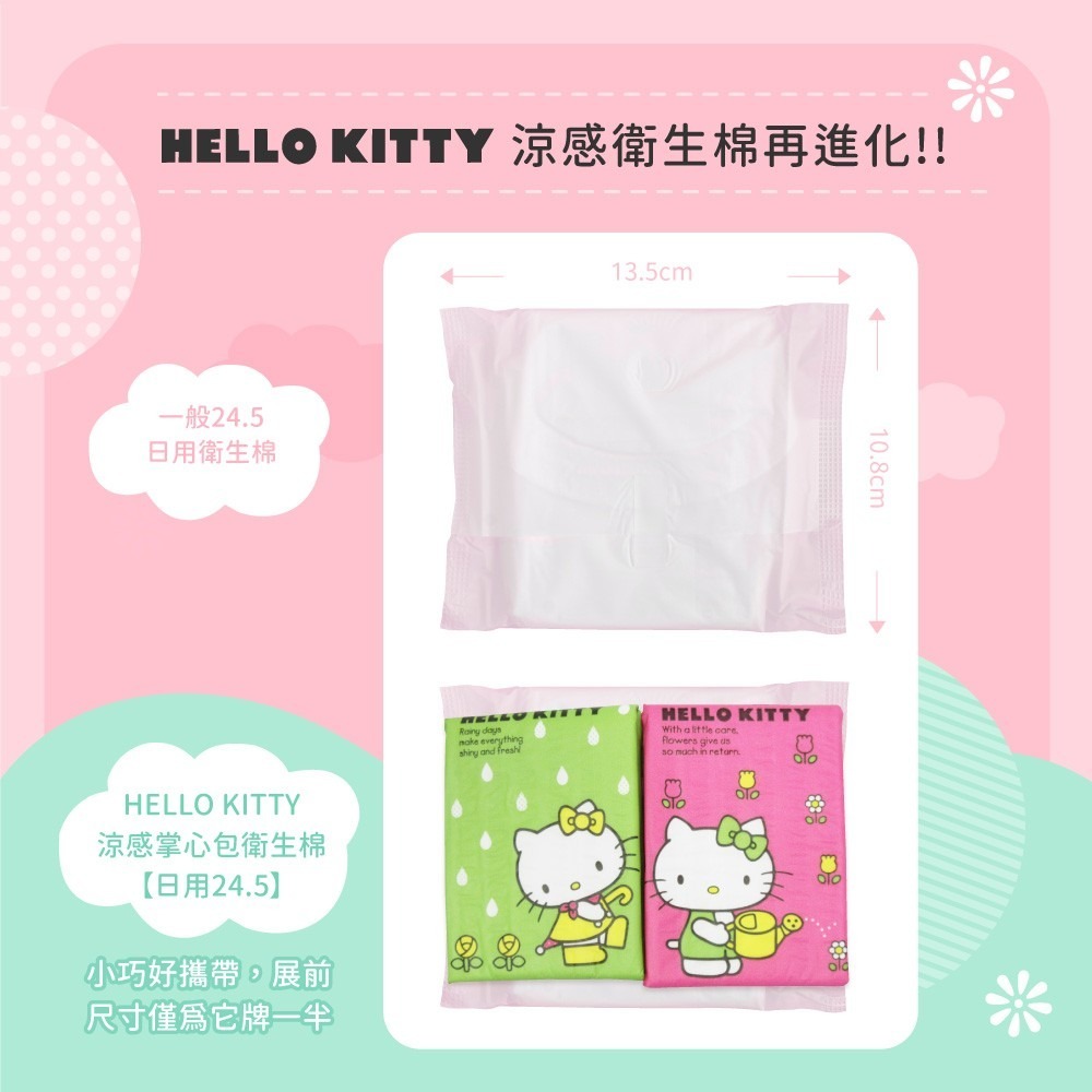 【三麗鷗】Hello Kitty涼感掌心包日用10片-細節圖7