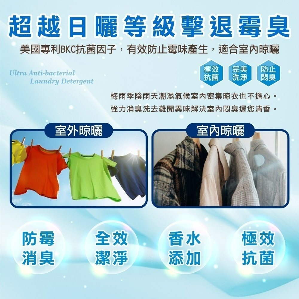 【 御衣坊】  陽光馨香濃縮防霉抗菌洗衣精補充包-細節圖4
