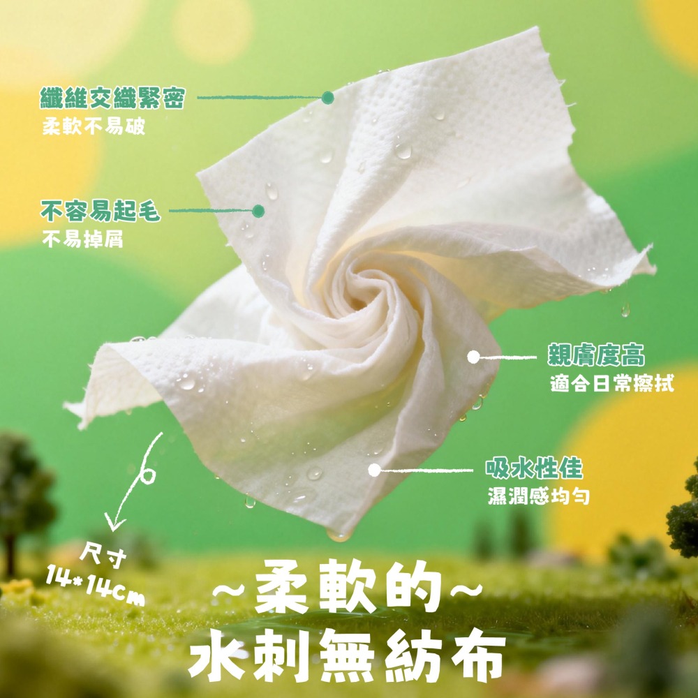 【DINOTAENG】迷你隨行濕紙巾(棉花糖款)-細節圖3