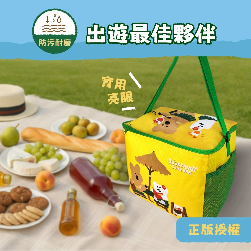 【DINOTAENG】側背保溫袋(夏日海灘款)-細節圖2