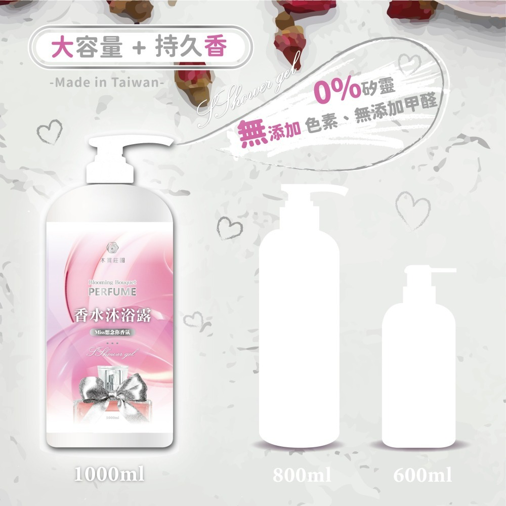 【木質莊園】MISS想念你香氛沐浴露-細節圖8