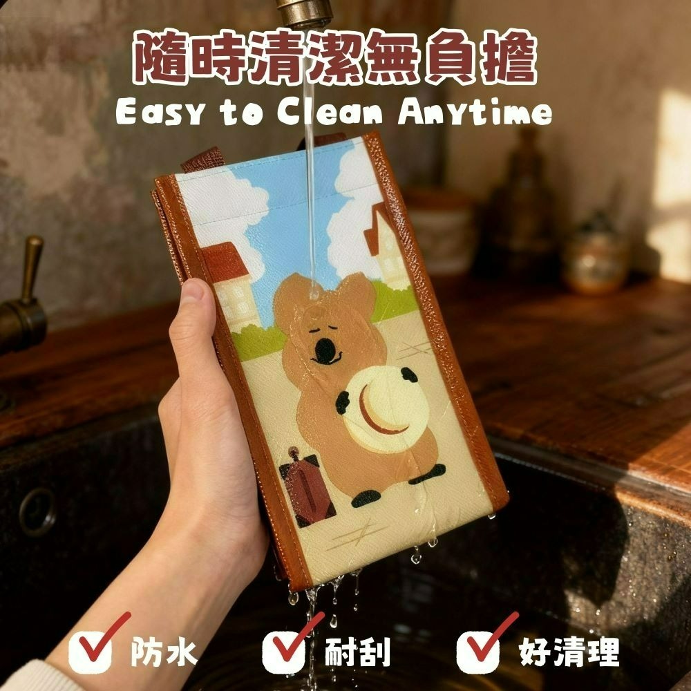 【限時購】【DINOTAENG】萬用保溫提袋(旅行款)-細節圖4