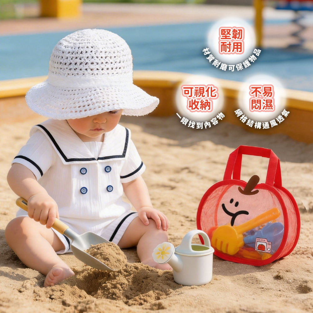 【Second Morning】造型網布包(蘋果款、檸檬款)-細節圖10