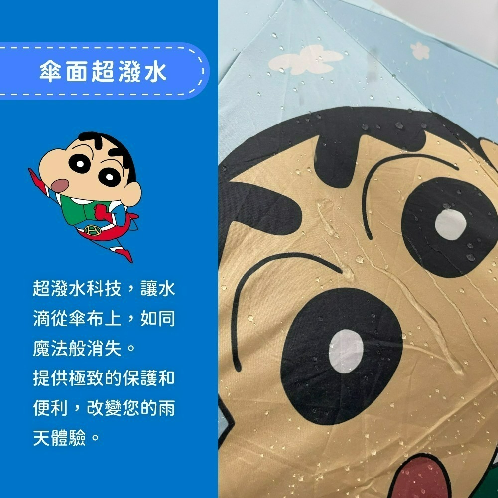 【限時購】【蠟筆小新】小手提袋傘(動感超人版)*2入組-細節圖6