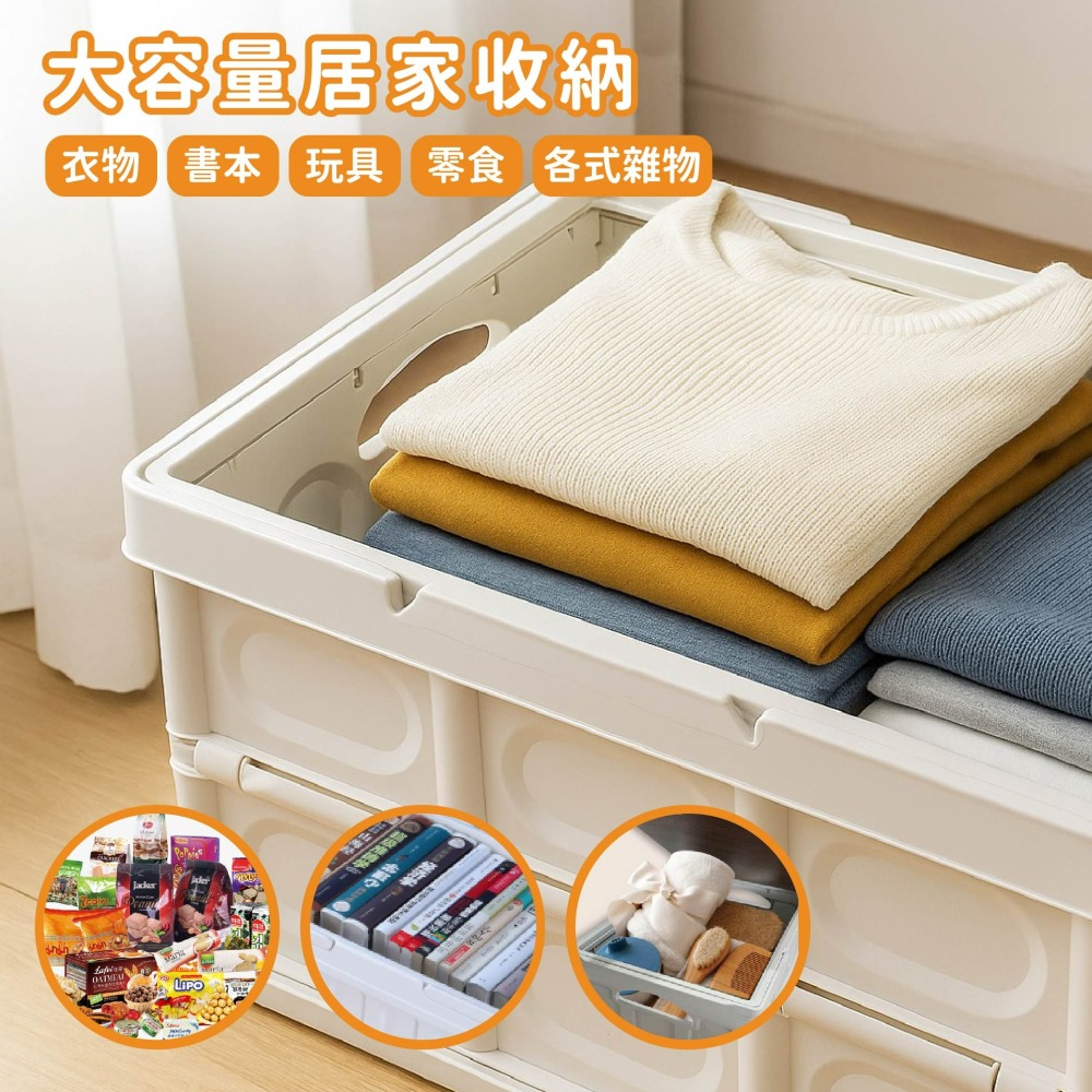 【三麗鷗】手提摺疊收納籃-細節圖5