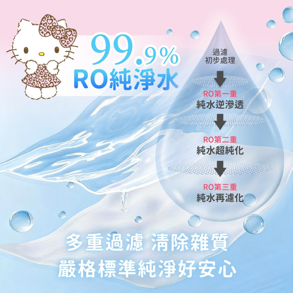 【Hello Kitty】純水濕紙巾有蓋(豹紋款)-細節圖3