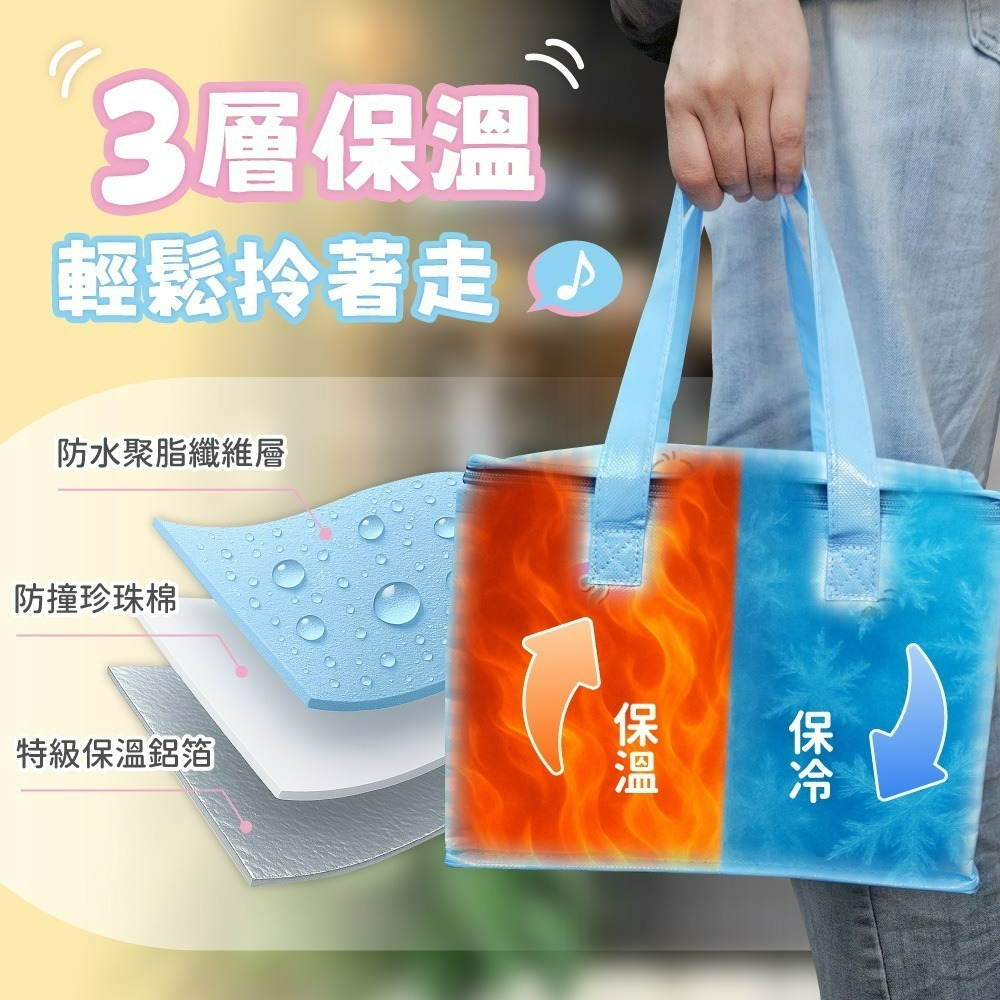 【帕恰狗】POCHACCO 大容量保溫提袋(好友款)-細節圖4