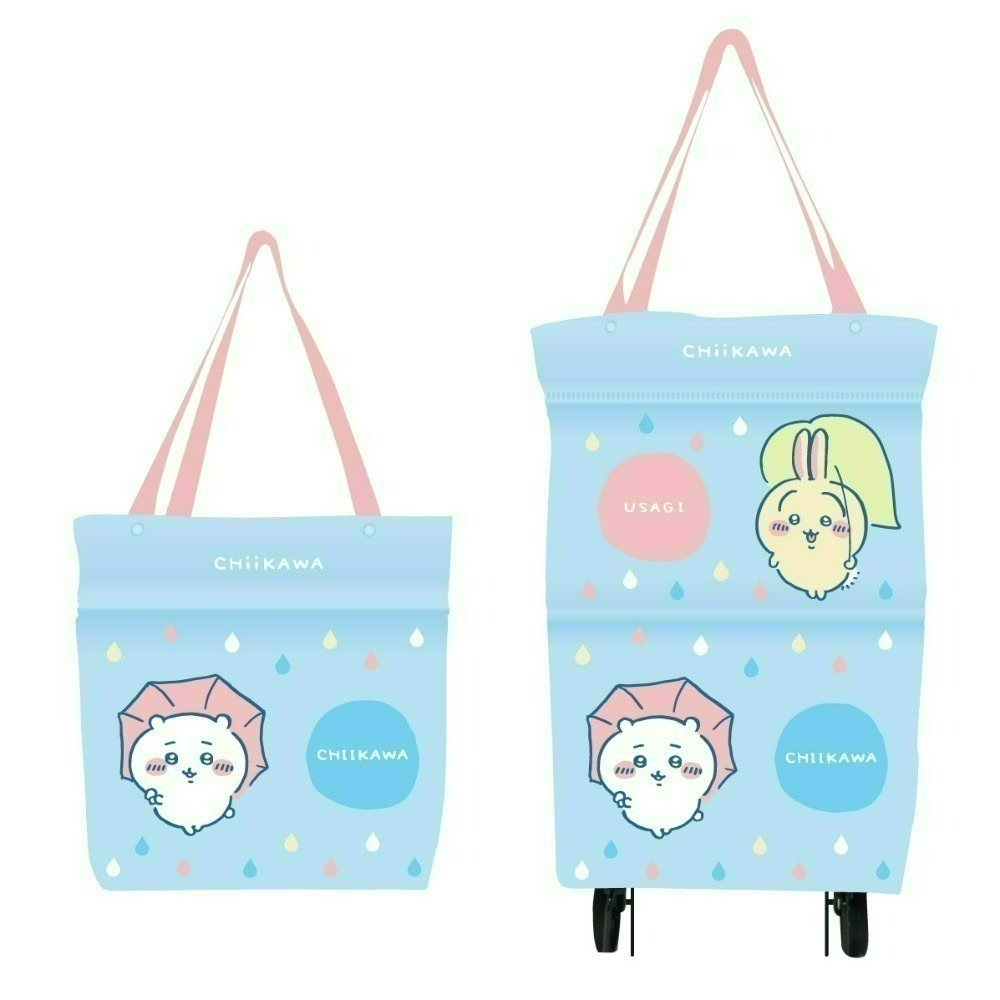 【限時購】【吉伊卡哇】多功能折疊式提袋手拉車*2入-規格圖9