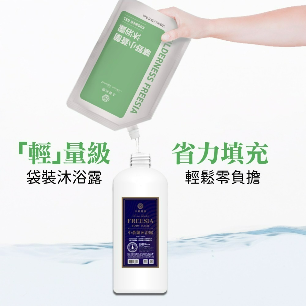 【木質莊園】曠野小蒼蘭沐浴露補充包-細節圖3