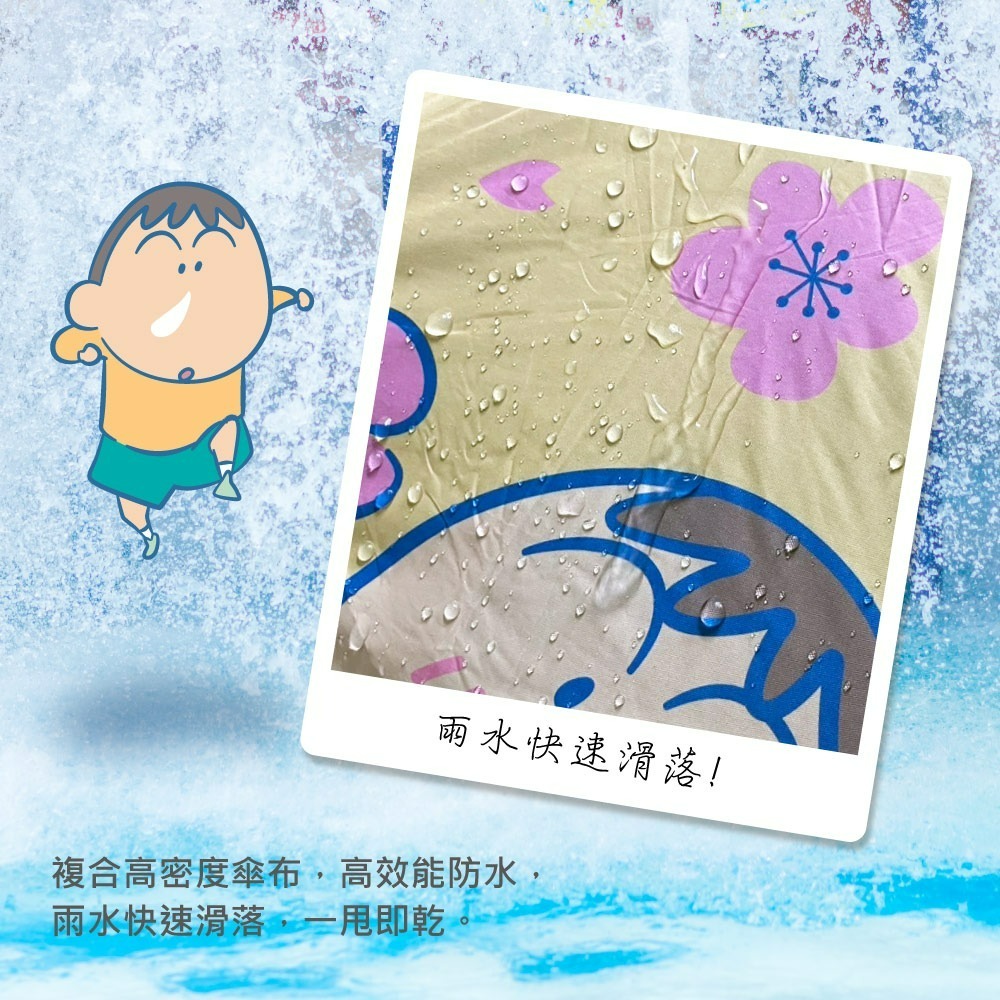 【蠟筆小新】輕便手開傘(春日阿呆款)-細節圖5
