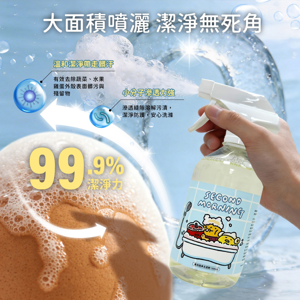 【Second Morning】萬用蔬果清潔劑-細節圖3