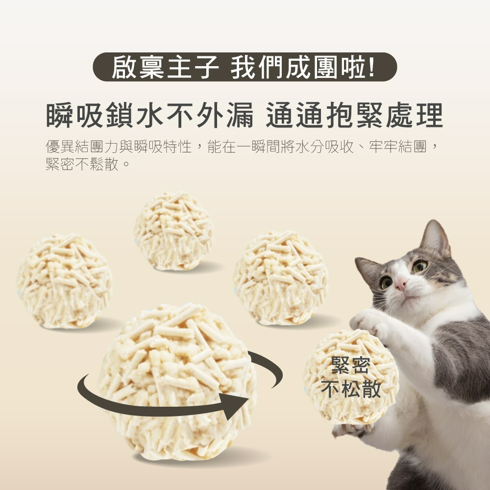 【Hello Kitty】原味豆腐貓砂-單包-細節圖2