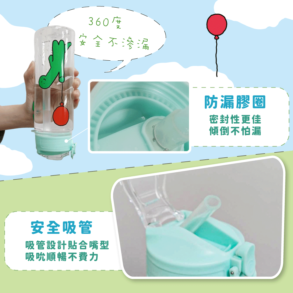 【JOGUMAN】輕飄飄透明冷水壺-細節圖5