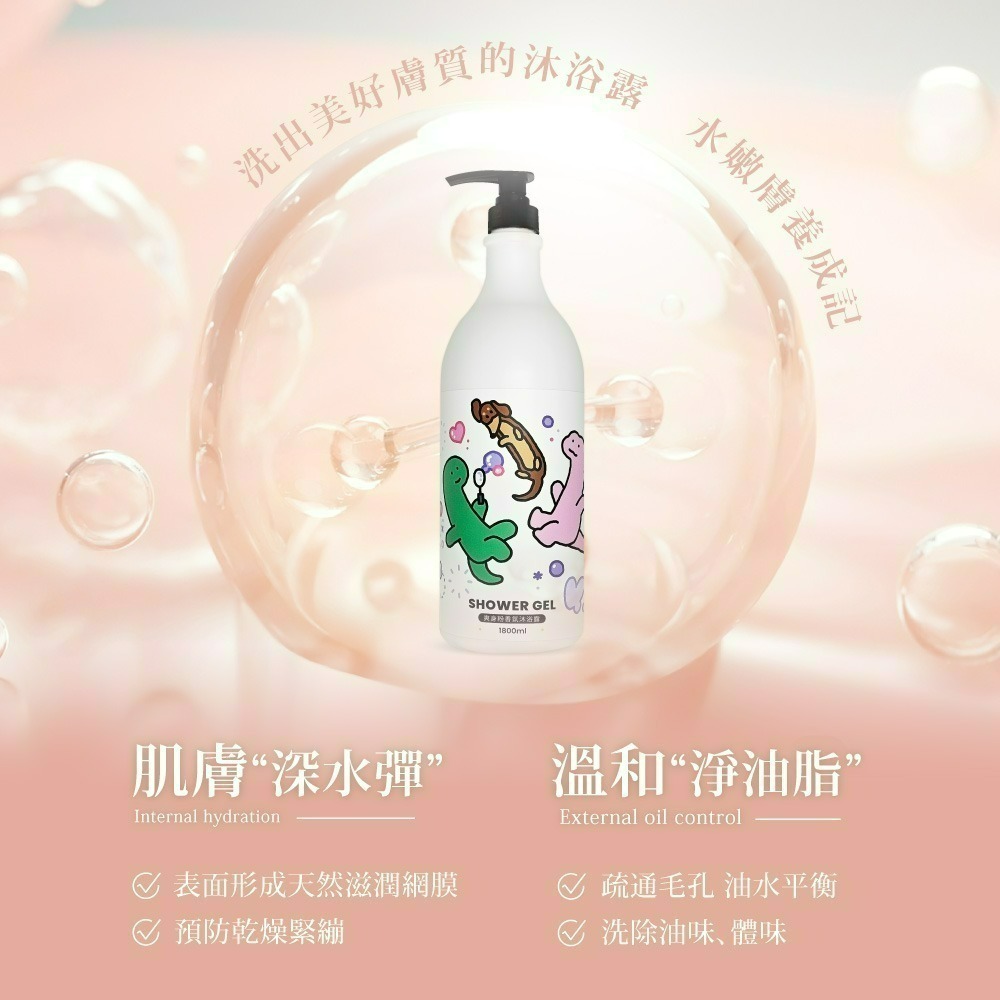 【7-ELEVEN門市團購】【JOGUMAN】爽身粉香氛沐浴露-細節圖4