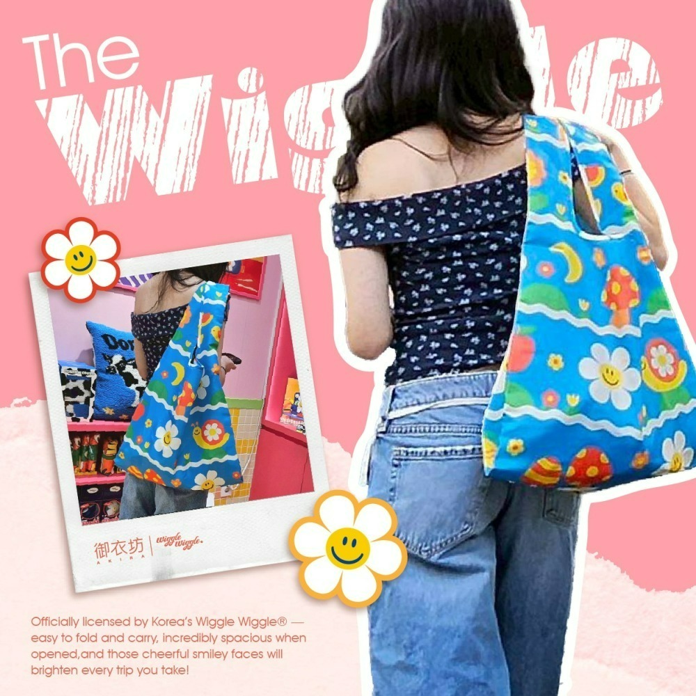 【限時購】【Wiggle Wiggle】背心購物袋(款式買一送一)-細節圖4