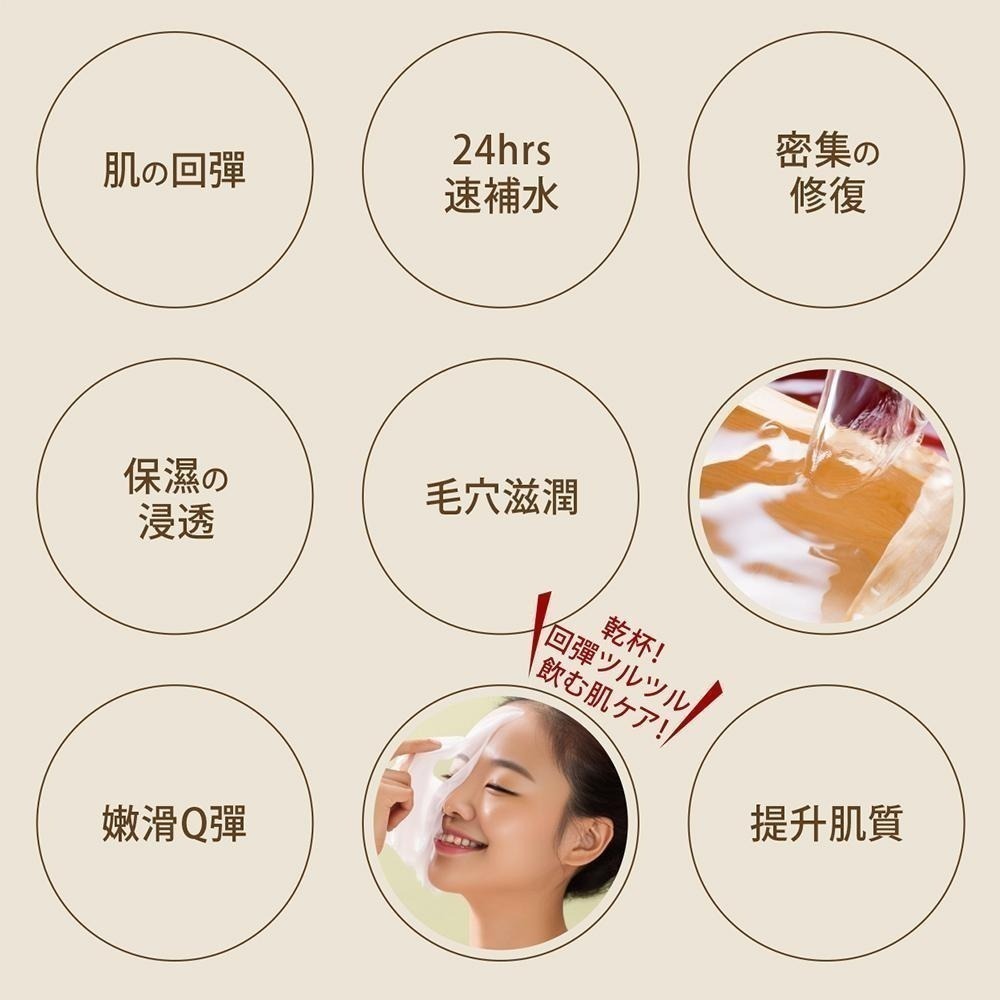 肌水堂｜清酒 回彈修復面膜 (5片/袋；3入組) 修復 回彈 保濕 水潤 細緻 清酒粕 米糠(效期2026/4/17)-細節圖6
