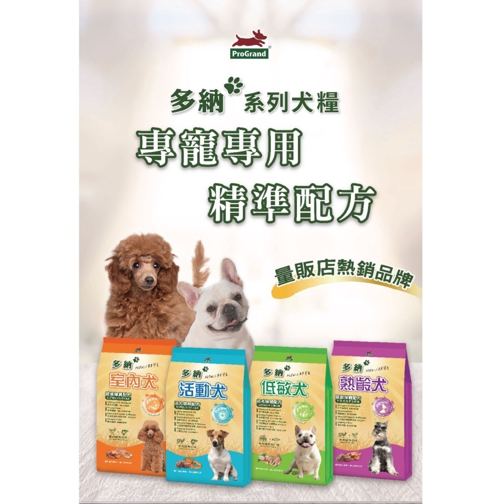 多納 犬糧系列2KG一箱(六入)-細節圖2