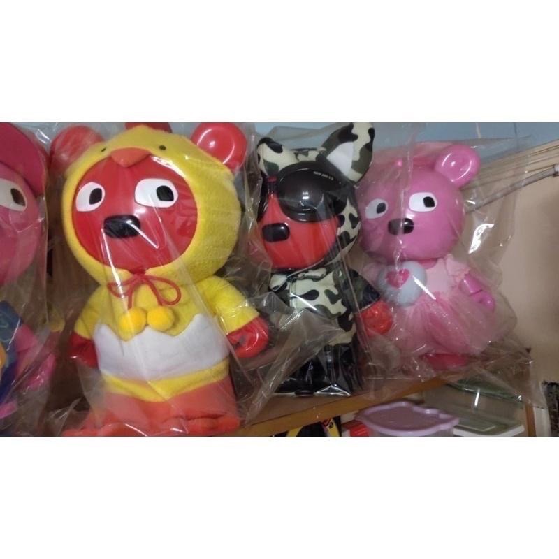 (優惠) 普普熊 公仔 經典絕版WHY AND 1/2 (隨機附贈普普熊驚喜小贈品)-細節圖2