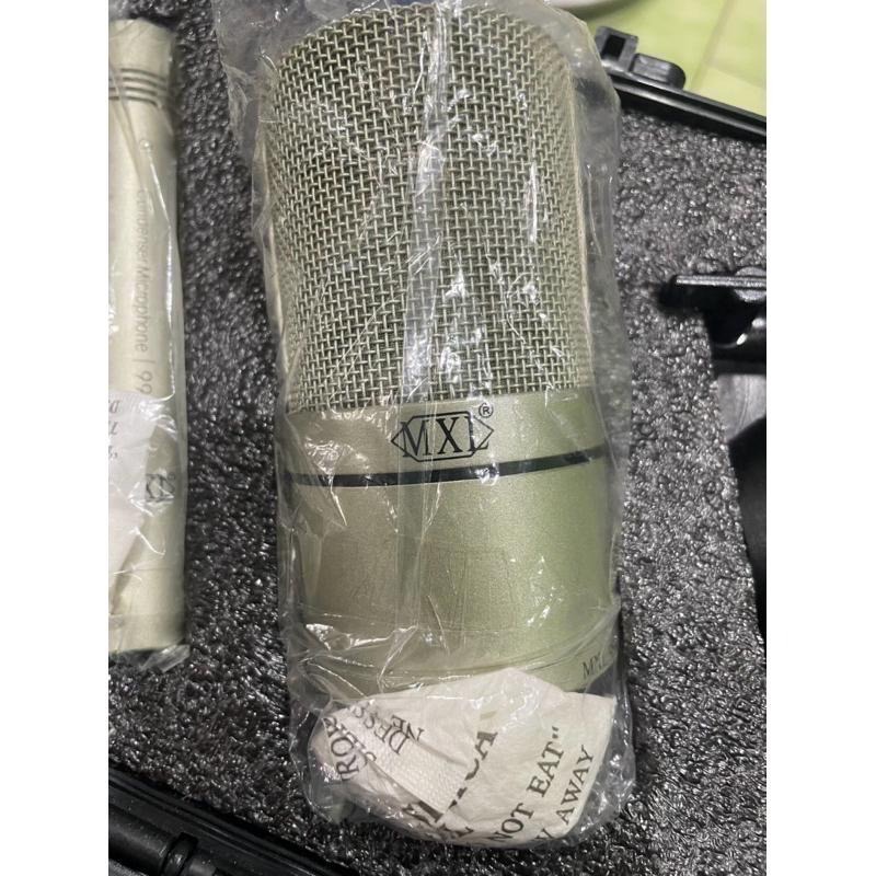MXL 990 /991 電容式麥克風組+ 專用金屬麥克風避震架(附防噴罩、XLR線材)-細節圖2