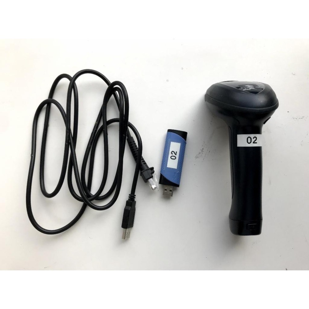 (二手)DUKEPOS 皇威 無線條碼掃描器 DK-3918 可刷手機一維條碼，二維無法刷(可無線也可接線使用)-細節圖2