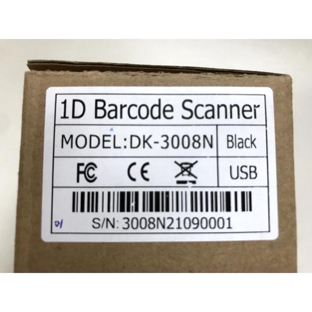 (二手，近全新)DUKEPOS 皇威 強固型多模式紅光無線條碼掃描器 DK-3008N 可刷手機一維條碼，二維無法刷-細節圖4