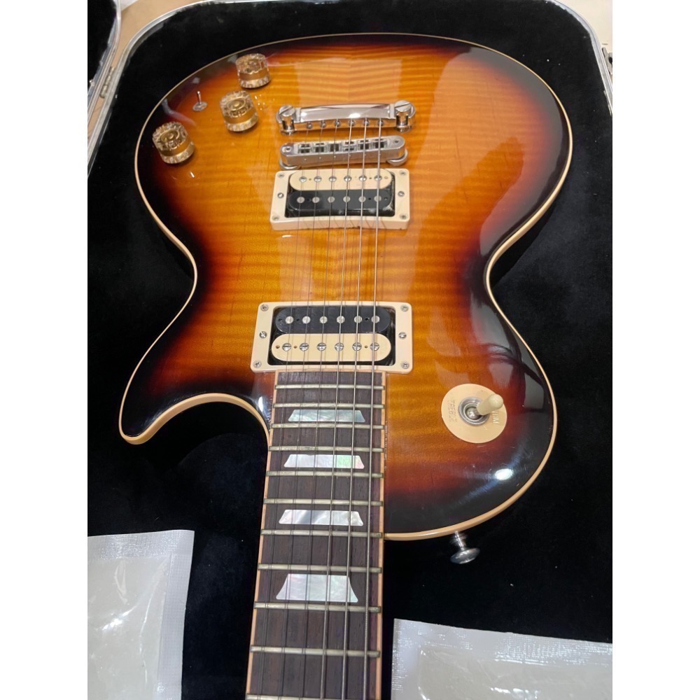 Gibson Les Paul Classic 2015 Fireburst 美廠 Made in USA-細節圖11