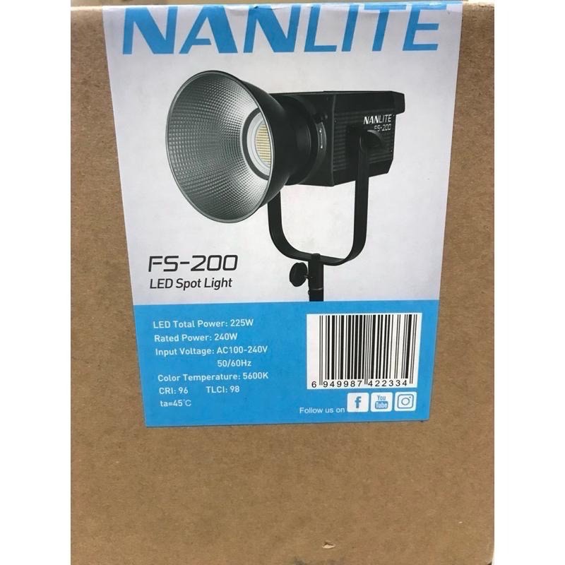 NANLITE 南冠 南光 FS-200 LED 聚光燈 FS200 補光燈 攝影燈 棚燈-細節圖9